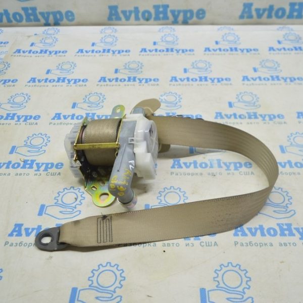 Водительский ремень безопасности Lexus RX300 RX330 RX350 RX400h 04-09 беж 73220-48050-A0