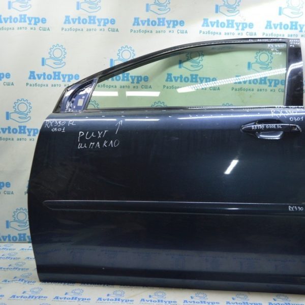 Дверь в сборе передняя левая Lexus RX300 RX330 RX350 RX400h 04-09 (01) крашеная без ограничит 67002-48070