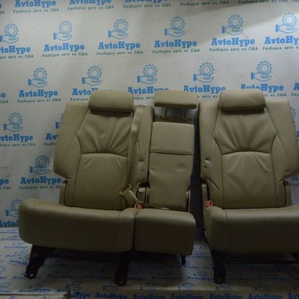 Задний ряд сидений Lexus RX300 RX330 RX350 RX400h 04-09 (01) беж кожа идеал 32к пробег