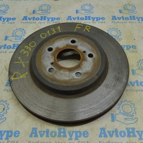 Диск тормозной передний правый Lexus RX300 RX330 RX350 RX400h 04-09 43512-48081