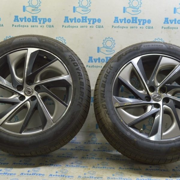 Комплект дисков r20 8J 5x114.3 et 30 Lexus RX350 RX450h 16-22 В сборе с резиной (01) 255/50/20 42611-48A00