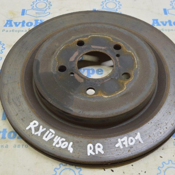Диск тормозной задний правый Lexus RX350 RX450h 16-22 4243148090