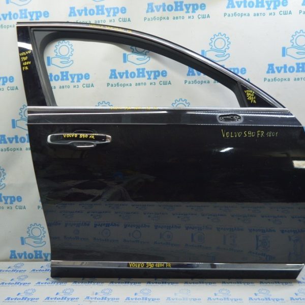 Дверь голая перед прав Volvo S90 16- черный цвет 717 (01) 31689113
