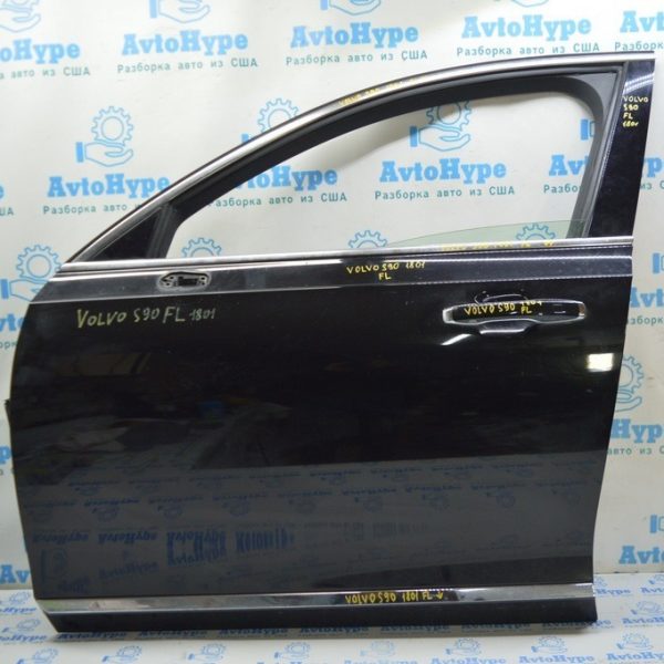 Дверь голая перед лев Volvo S90 16- черный цвет 717 (01) 31689147