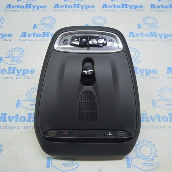 Плафон освещения передний под люк Volvo S90 16- XC90 16- черный 31457803 31479142