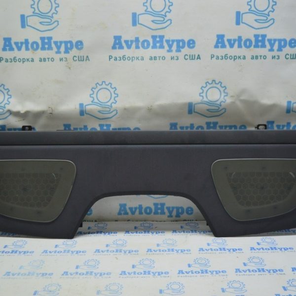 Обшивка задней полки кузова, задняя часть Volvo S90 16- черная, под шторку (01) 39836084