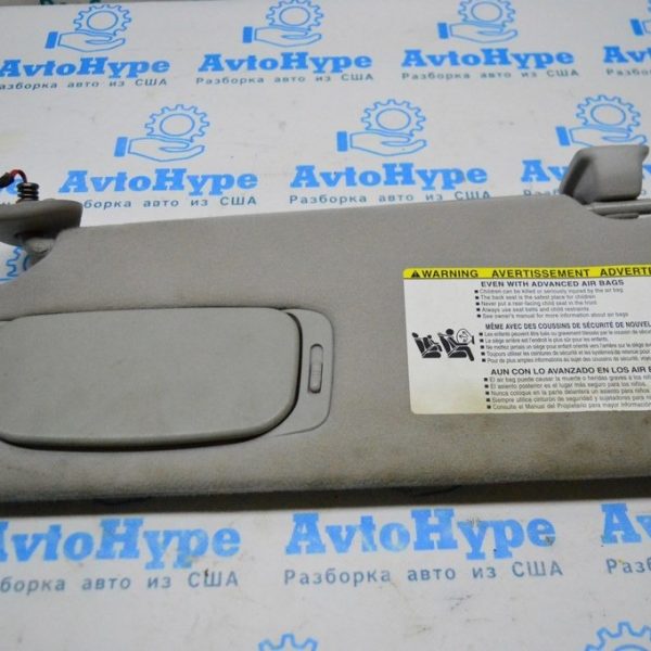 Козырек левый Toyota Sequoia 2008-2022 серый 74320-0C301-E1