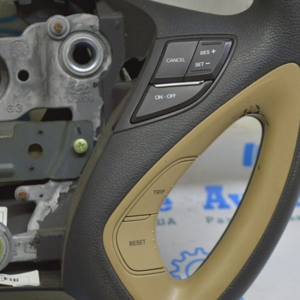 Кнопки управления на руле нижняя правая Hyundai Sonata 11-15 беж 96700-4R200-YE5