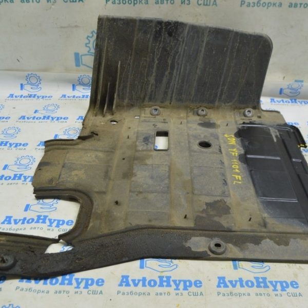 Защита двигателя левая Hyundai Sonata 11-15 (01) надрывы 29130-3Q010