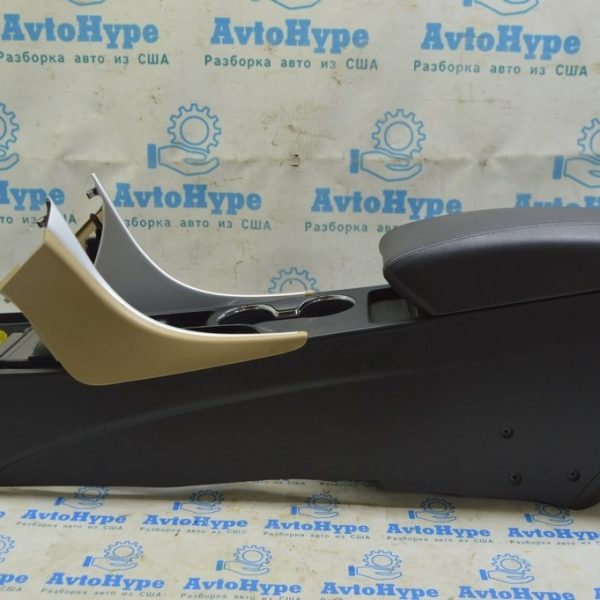 Консоль центральная подлокотник Hyundai Sonata 11-15 кожа беж 846114R000HZ