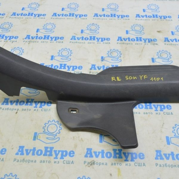 Накладка порога задняя левая Hyundai Sonata 11-15 черн, тип 1 85875-3S000-RY