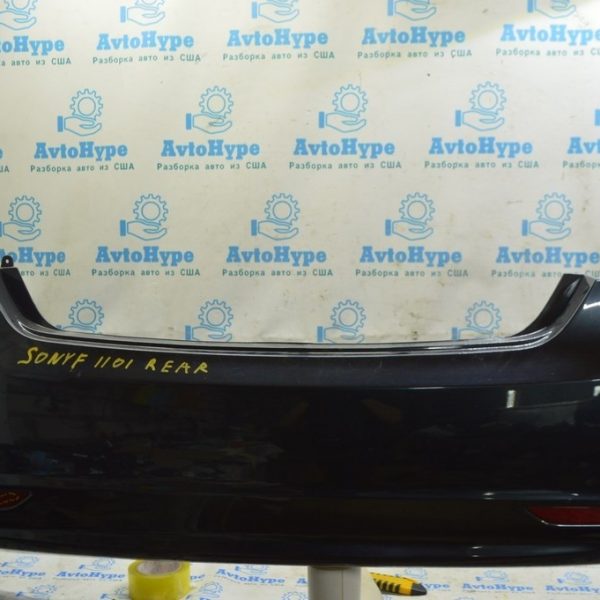 Бампер задний голый Hyundai Sonata 11-13 (01) 866103Q000