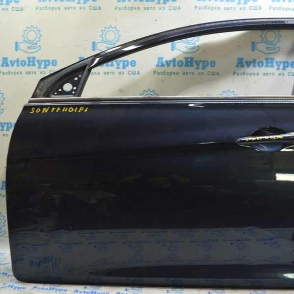 Дверь в сборе передняя левая Hyundai Sonata 11-15 (01) цвет T3U без зеркала и стеклопод. 760033S000