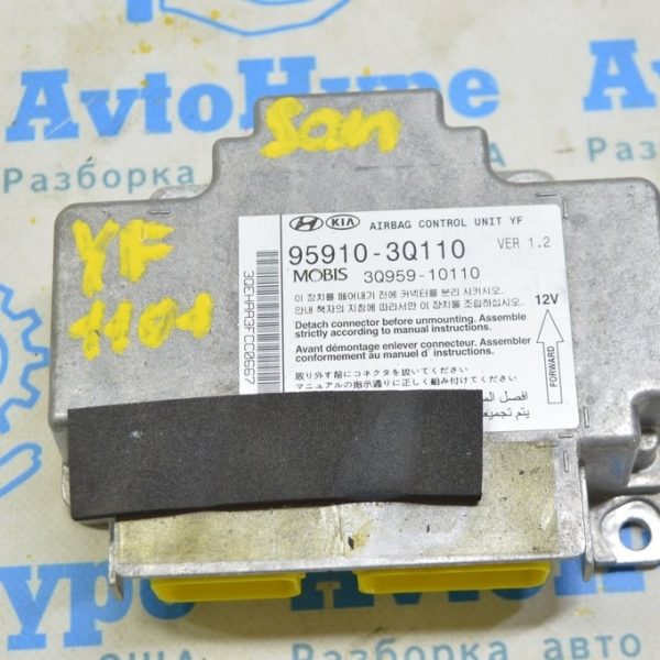 Модуль srs airbag компьютер подушек безопасности Hyundai Sonata 11-15 (01) 95910-3Q110