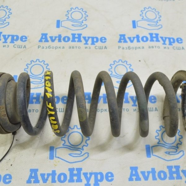 Пружина задняя левая Hyundai Sonata 11-15 жесткость желт.зелен 553504R010