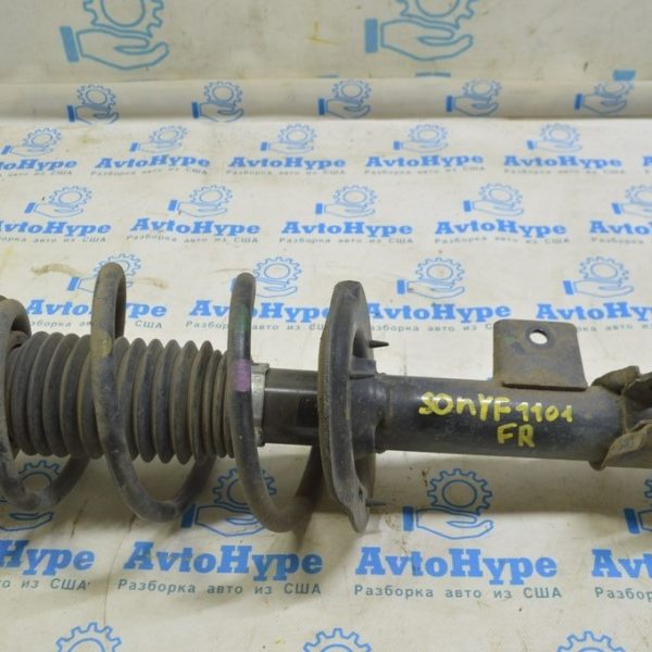 Стойка амортизатора в сборе передняя правая Hyundai Sonata 11-15 тип 1 546612T123