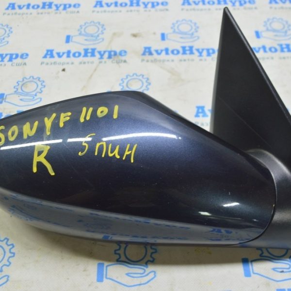 Зеркало боковое правое Hyundai Sonata 11-15 5 пинов, (01) цвет T3U 87620-3Q010