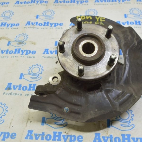 Цапфа со ступицей передняя правая Hyundai Sonata 11-15 с кожухом 517162T010