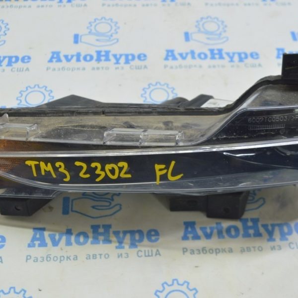 Противотуманная фара птф левая Tesla Model 3 18- с поворотником, с корректором (02) 1077391-00-F
