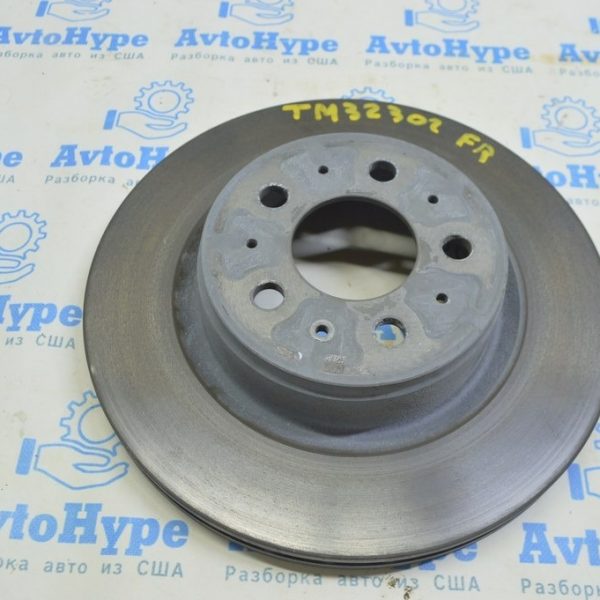 Диск тормозной передний прав Tesla Model 3 18-25мм/320мм (02) пробег 1тыс км 1044611-00-D