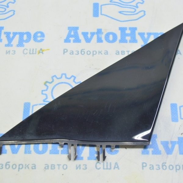 Накладка зеркала треугольник наружная передняя лев Tesla Model 3 18- черн глянец 1130655-00-E