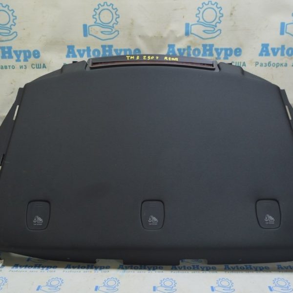 Полка задняя Tesla Model 3 18- черн без динамиков (02) 1128021-00-I