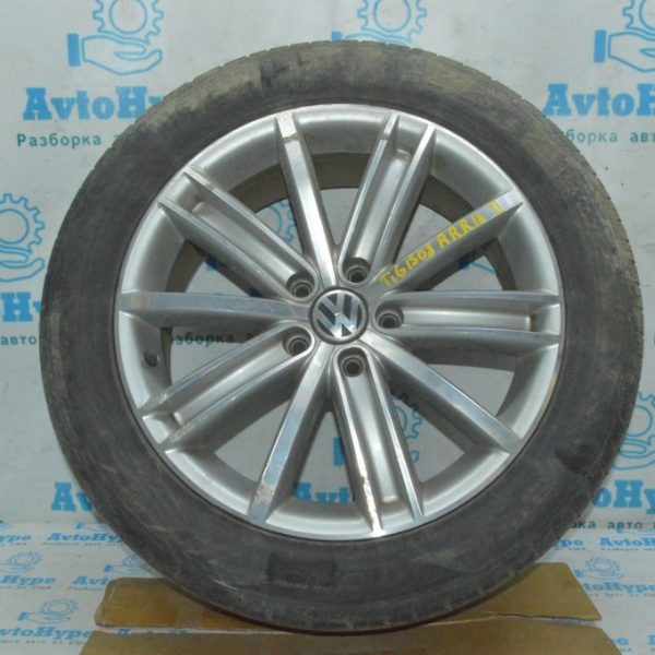 Диск колесный R18 VW Tiguan 09-17 (08) второй бордюрка 5N0601025D8Z8