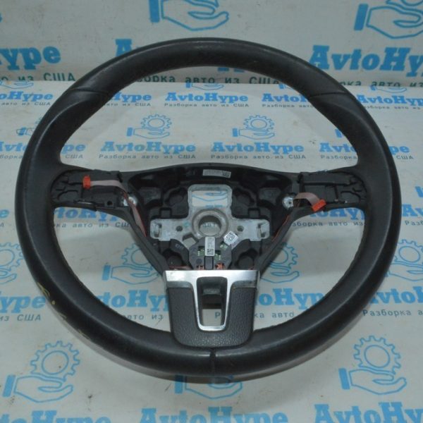 Руль (голый) VW Tiguan 11-17 рест кожа черн (08) T0-419-091-AE-E74