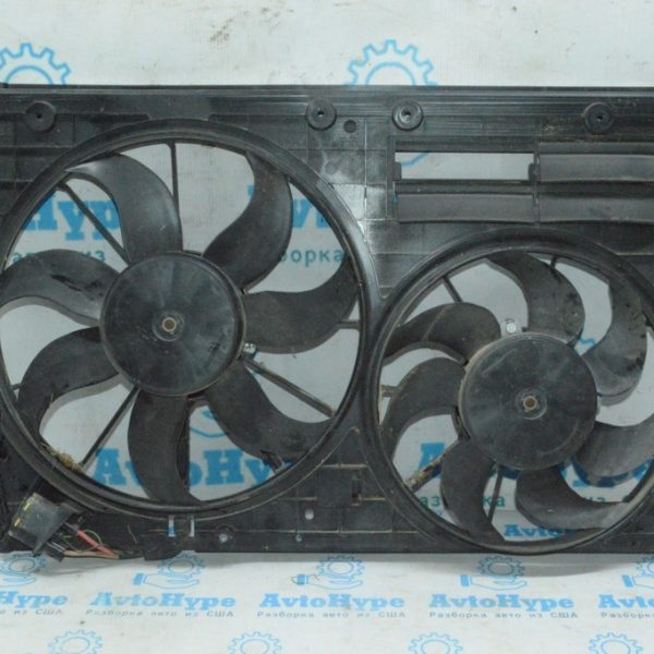 Вентилятор охлаждения лев VW Tiguan 09-17 большой (08) 1K0959455FR