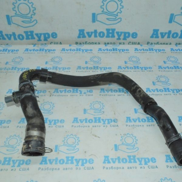 Патрубок охлаждения нижний второй VW Tiguan 09-17 с датчиком темпереатуры и быстросъемом 5N0-121-051-C