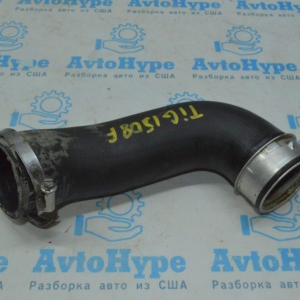 Патрубок воздушный лев VW Tiguan 09-17  на интеркулер 5N0145834J