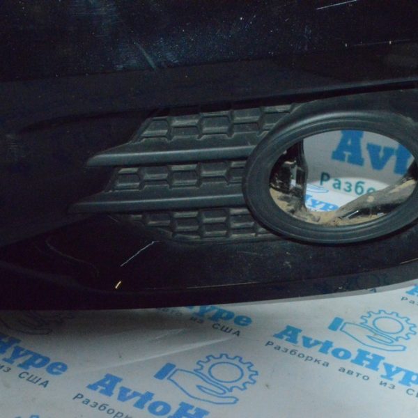 Решетка бампера лев VW Tiguan 12-17 рест под птф 5N0853665G9B9