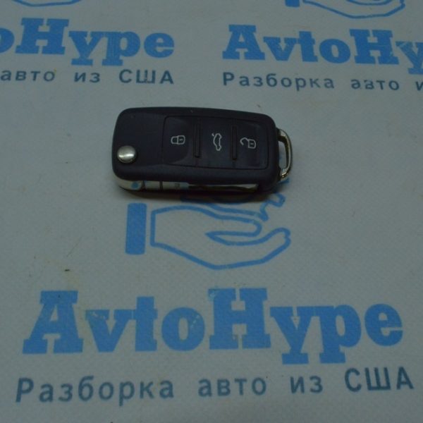 Ключ VW Tiguan 12-17 4 кнопки, раскладной (08) 5K0-837-202-AK-INF