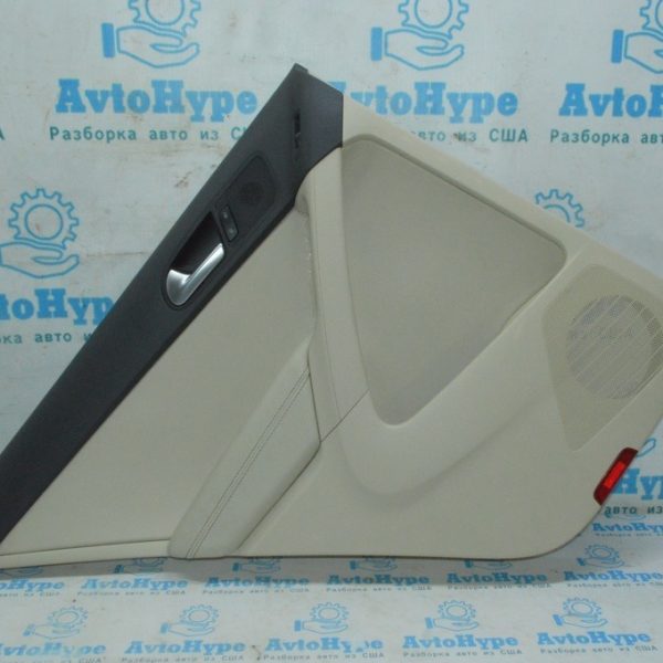 Обшивка двери (карточка) зад лев VW Tiguan 09-17 беж (08) 5N0-867-211-G-XPL