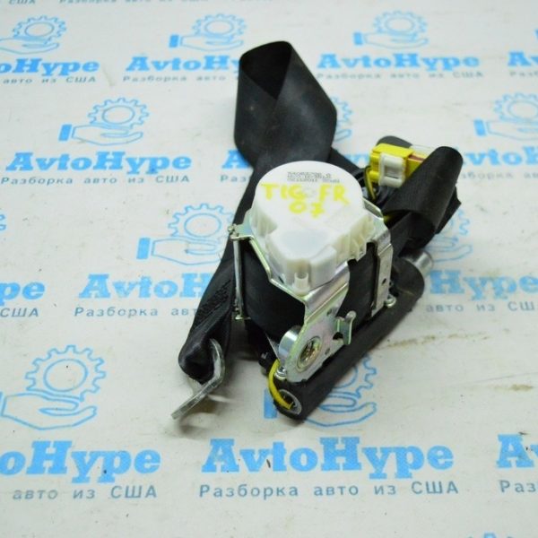 Пассажирский ремень безопасности VW Tiguan 13-17 рест черн без натяжителя (07) 5N1-857-706-G-RAA