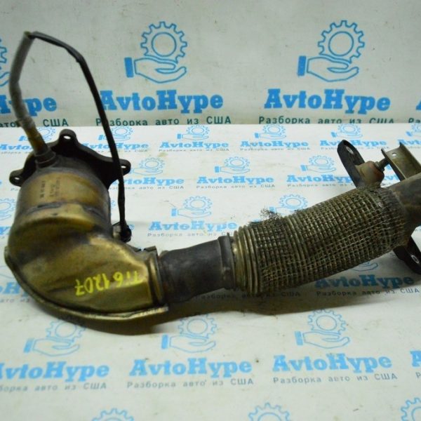 Приемная труба с катализатором VW Tiguan 09-17 ( на ней 1 катализатор) 5N0131690H (07) 5N0254500SX