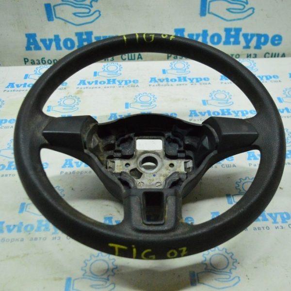 Руль (голый) VW Tiguan 11-17 рест, резина, черн (07) 5K0-419-091-BT-81U