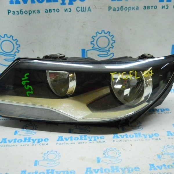Фара передняя левая VW Tiguan 12-17 (07) топляк 5N0941005C