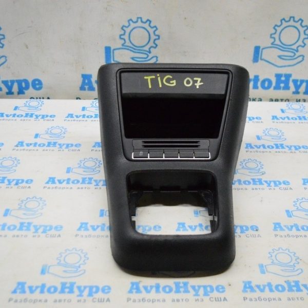 Передняя часть центральной консоли VW Tiguan 09-17 черн