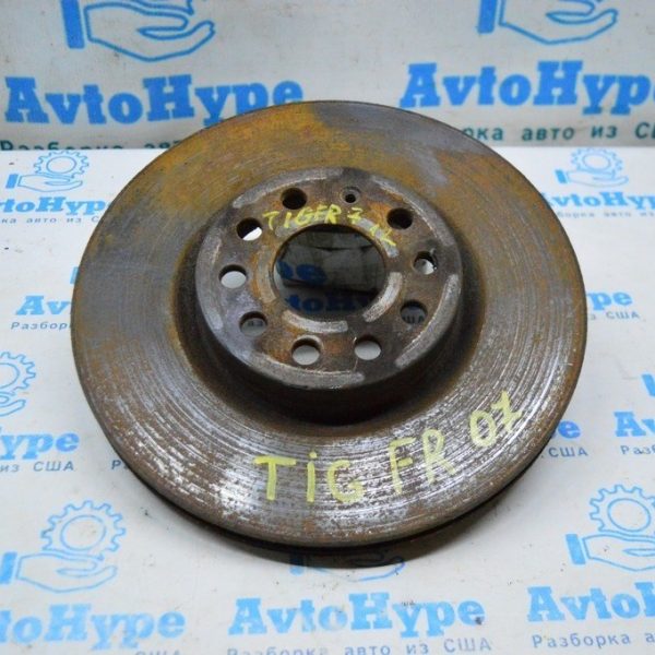Диск тормозной перед прав VW Tiguan 09-17 5Q0-615-301-F