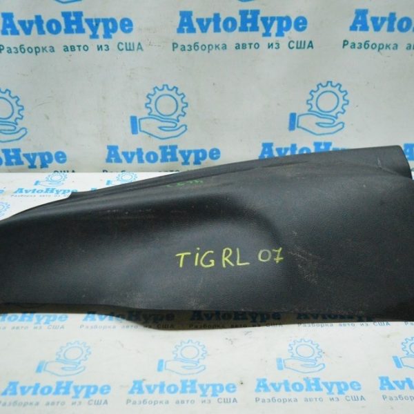 Накладка задней стойки нижняя левая VW Tiguan 09-17 черная  5N0-867-765-82V