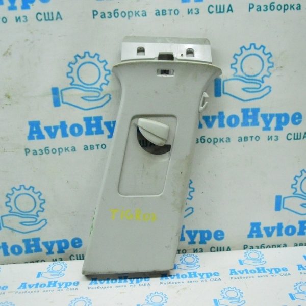 Накладка центральной стойки верхняя (ремень) правая VW Tiguan 09-17 серая 5N0-867-244-C-Y20