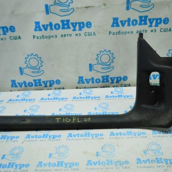 Накладка порога перед лев VW Tiguan 09-17 черн 5N0-863-483-B-82V