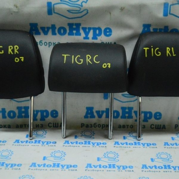 Подголовник зад прав VW Tiguan 09-17 кожа черн (07)