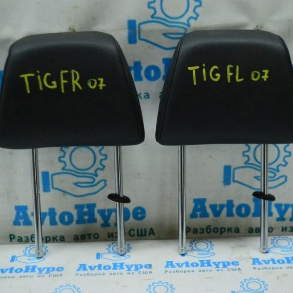 Подголовник перед лев VW Tiguan 09-17 кожа черн (07)