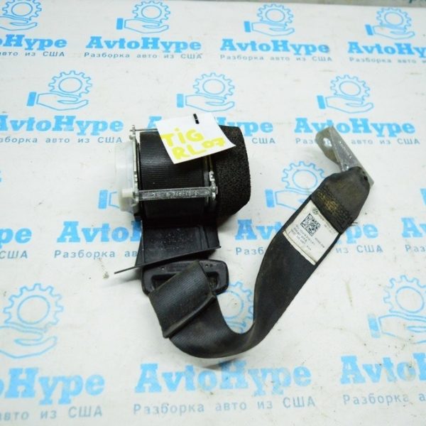 Ремень безопасности зад лев VW Tiguan 09-17 черн 5N0-857-805-B