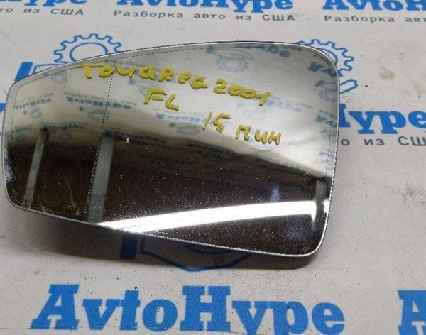 Левое Стекло Зеркала зеркальный элемент VW Touareg 18- с подогревом 761857521A