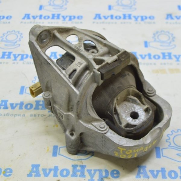 Подушка двигателя левая VW Touareg 18- 3.0d (01) пробег 30ткм идеал 2021год 4M0199371FF