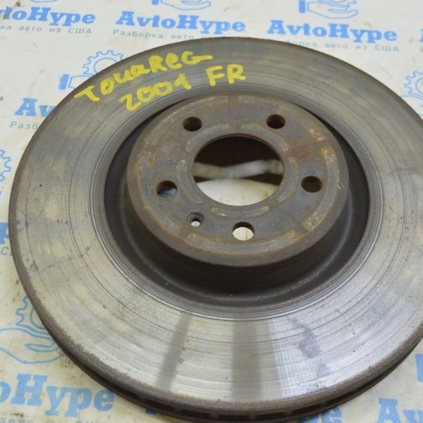 Диск тормозной перед прав VW Touareg 18- 350/34мм (01) 4M0615301AN