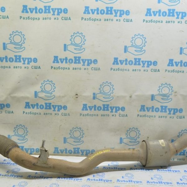 Приемная труба с катализатором VW Touareg 18- 3.0d (01) 4M0254454B 4M0254450TX